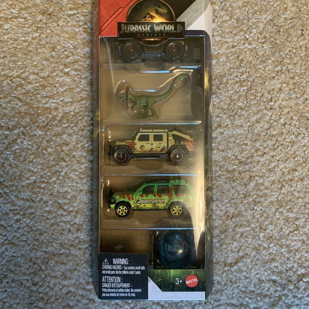 Matchbox 2025 - Jurassic World Rebirth Adventure Seekers - 5-Pack